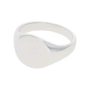 Siegelring Silber 925 rhodiniert JL10-07-3029 JuwelmaLux