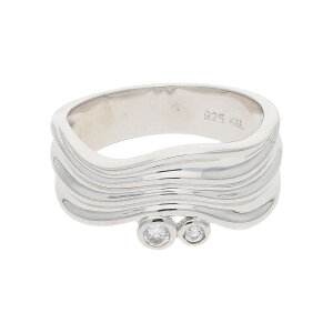 JuwelmaLux Ring Zirkonia Silber JL10-07-2982