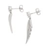 JuwelmaLux Ohrringe für Frauen Flügel Silber mit Zirkonia JL10-06-2992