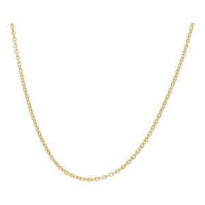 JuwelmaLux Ankerkette 925/000 Silber goldplattiert 10...