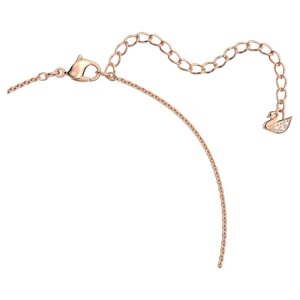 Swarovski Halskette 5636445 Lovely Halskette, Herz, Weiß, Roségold-Legierungsschicht