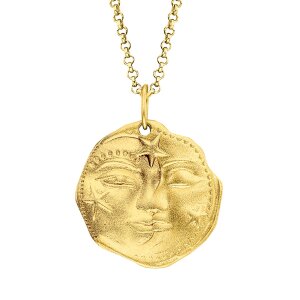 Engelsrufer Halskette Silber ERN-SUNMOONSTARS-G Gold...