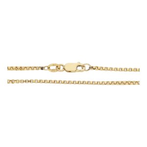 Venezianer Halskette 750 Gold, Second Hand getragen