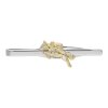 JuwelmaLux Krawattenschieber Metall teils vergoldet JL30-01-3382
