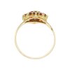 Trachten Ring 333/000 (8 Karat) Gelbgold, mit Granat, getragen 25321133
