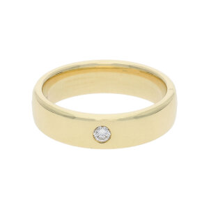 JuwelmaLux Ring 585/000 (14 Karat) Gold mit Brillant JL30-07-3443