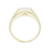 Ring 585/000 (14 Karat) Weiß- & Gelbgold mit Brillant Handarbeit getragen 25321167