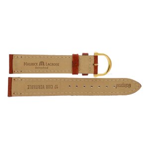 Maurice Lacroix Uhrenband 2979617251 Tiago Leder braun 17 mm