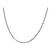 JuwelmaLux Kette für Anhänger 750/000 (18 Karat) Weißgold JL30-05-3506 Zopf