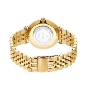 JOOP! Damen Armbanduhr 2033712 Edelstahl, IP Gold plattiert