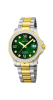 Jaguar Damen Uhr J893/3 Edelstahl vergoldet mit Schmucksteine