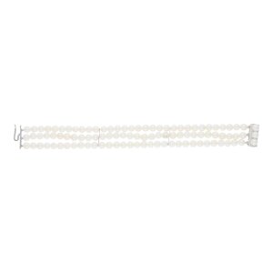 JuwelmaLux Perlarmband 585/000 (14 Karat) Weißgold...