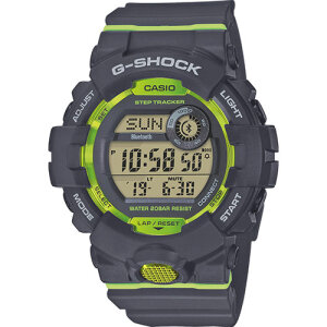 Casi Herren Uhr GBD-800-8ER G-Shock Classic grau, grün