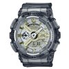Casio Unisex Uhr GMA-S110GS-8AER G-Shock Classic grau, weiß