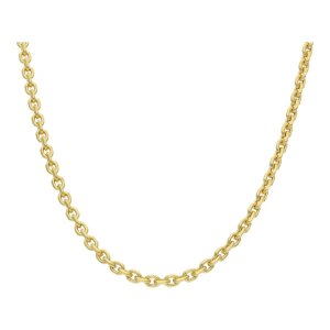 JuwelmaLux Halskette 585/000 (14 Karat) Gold Anker...