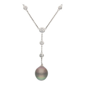 JuwelmaLux Y-Perlenkette 585/000 (14 Karat)...