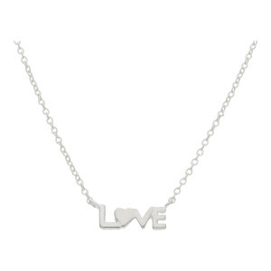 JuwelmaLux Kette Love 925/000 Sterling Silber JL30-05-3714