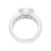JuwelmaLux Ring 925/000 Sterling Silber synth Zirkonia blau JL10-07-3191