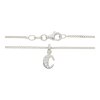 JuwelmaLux Halskette mit Anhänger 925/000 Sterling Silber "Buchstabe C" mit Zirkonia JL30-05-3779