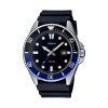 Casio Herrenarmbanduhr MDV-107-1A2VEF schwarz, blau, Resin