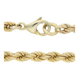 JuwelmaLux Halskette 333/000 (8 Karat) Gelbgold Kordel 50...