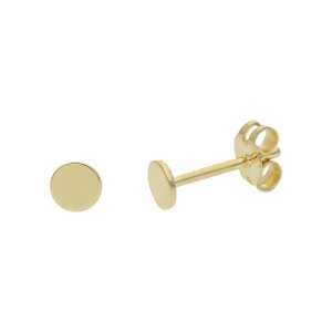 JuwelmaLux Ohrstecker Kreis 333 Gold JL14-06-0316