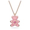Swarovski Anhänger Teddy 5642976 Rosa, Roségold-Legierungsschicht