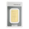 Goldbarren 20 Gramm Argor-Heraeus geprägt zertifiziert 999,9 Feingold 2022-GB-10-20g mit individueller Seriennummer