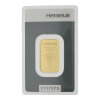 Goldbarren 10 Gramm Argor-Heraeus geprägt zertifiziert 999,9 Feingold 2022-GB-11-10g mit individueller Seriennummer