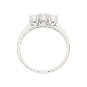 JuwelmaLux Ring 585 Weißgold mit Brillanten...