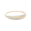 JuwelmaLux Ring 585/000 (14 Karat) Gold und Weißgold mit Brillanten JL10-07-3225