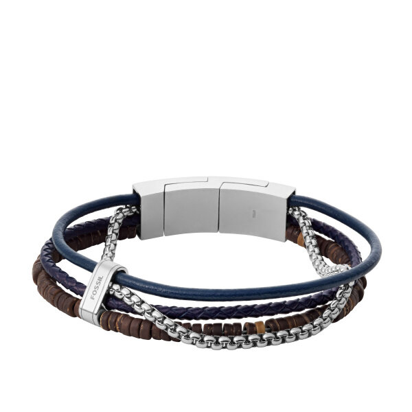 Multistrands Vintage Casual JF04084040 Armband | Beads Fossil Herren JF04084040
