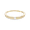 JuwelmaLux Ring 585 Gold und Weißgold mit Brillant JL10-07-3228