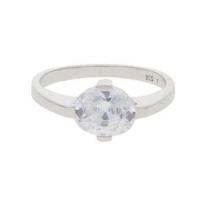 JuwelmaLux Ring 925/000 Silber mit Zirkonia JL30-07-3861
