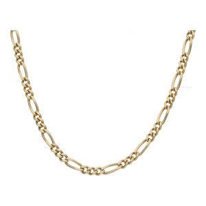 Halskette 333/000 (8 Karat) Gold Figaro getragen 25321411