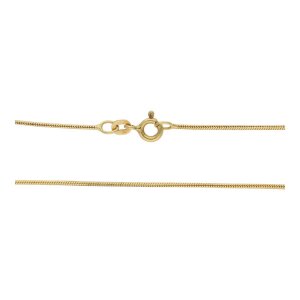 JuwelmaLux Schlangenkette 585/000 (14 Karat) Gold...