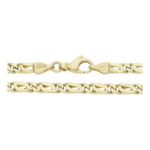 Halskette 585/000 (14 Karat) Gold Fantasie getragen 25321542