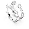 Swarovski Ring 5640961 Constella Ring Set (2), Rundschliff, Weiß, Rhodiniert G55