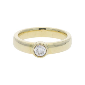 JuwelmaLux Ring 925/000 Sterling Silber gold plattiert...