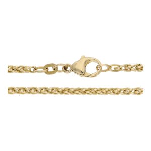 Halskette 585/000 (14 Karat) Gold getragen 25321626