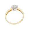 JuwelmaLux Ring 333/000 (8 Karat) Gold und Weißgold mit Brillanten JL30-07-4029