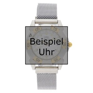 JuwelmaLux Uhrband Milanaise Edelstahl JL46-09-0007