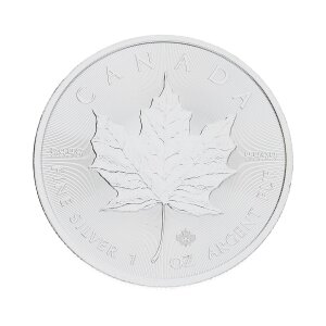 1 Unze Feinsilber Münze Maple Leaf 5 Dollars 2011