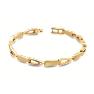 Boccia Armband Titan goldplattiert 03033-03 21 cm