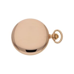 Regent Taschenuhr 31874 P551 Edelstahl, Roségold plattiert, mechnisch
