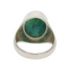 Ring Silber 925/000 mit Smaragd getragen 25321769