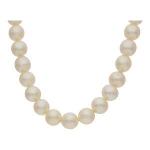 JuwelmaLux Perlenkette 585/000 (14 Karat) Gold und...
