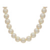 JuwelmaLux Perlenkette 585/000 (14 Karat) Gold und Weißgold mit Akoya Zuchtperle JL30-05-4080