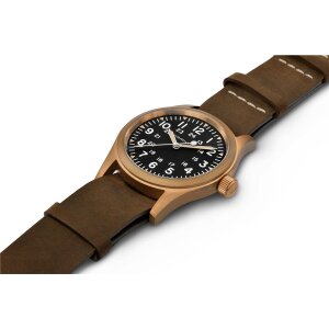 Hamilton Herren Uhr H69459530 Khaki Field, Mechanical Bronze, Handaufzug