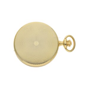 Regent Taschenuhr P-731 mit Mondphase, Datumsanzeige, vergoldet